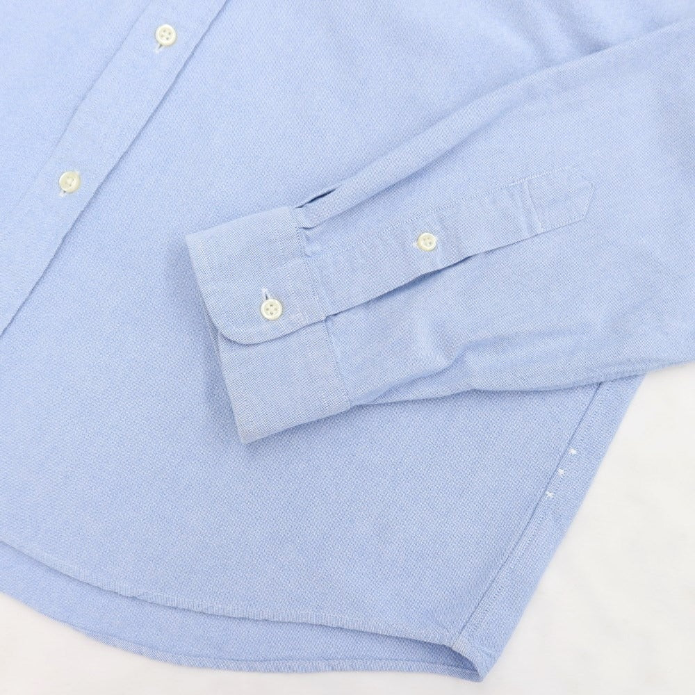 【中古】ポロ ラルフローレン Polo Ralph Lauren × BEAMS コットン ボタンダウン カジュアルシャツ ライトブルー【サイズL】【BLU】【S/S/A/W】【状態ランクB】【メンズ】【769083】