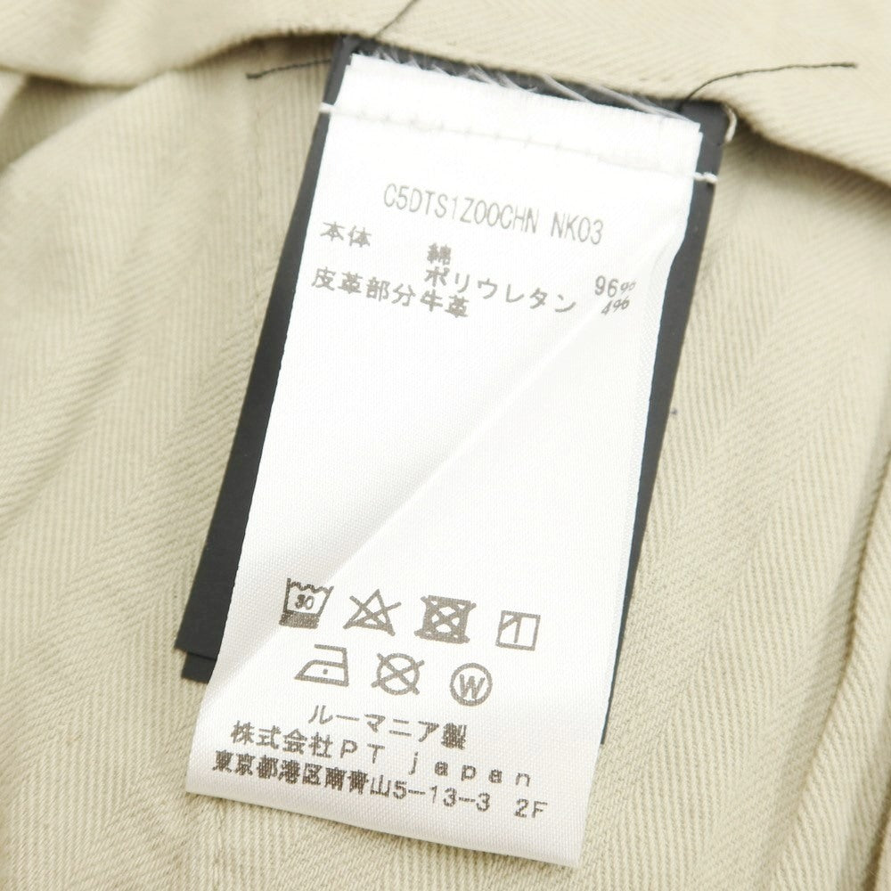 【中古】ピーティートリノ PT TORINO UNITED ARROWS別注 ストレッチツイルコットン チノパンツ ベージュ【サイズ30】【BEI】【S/S】【状態ランクB】【メンズ】【769077】