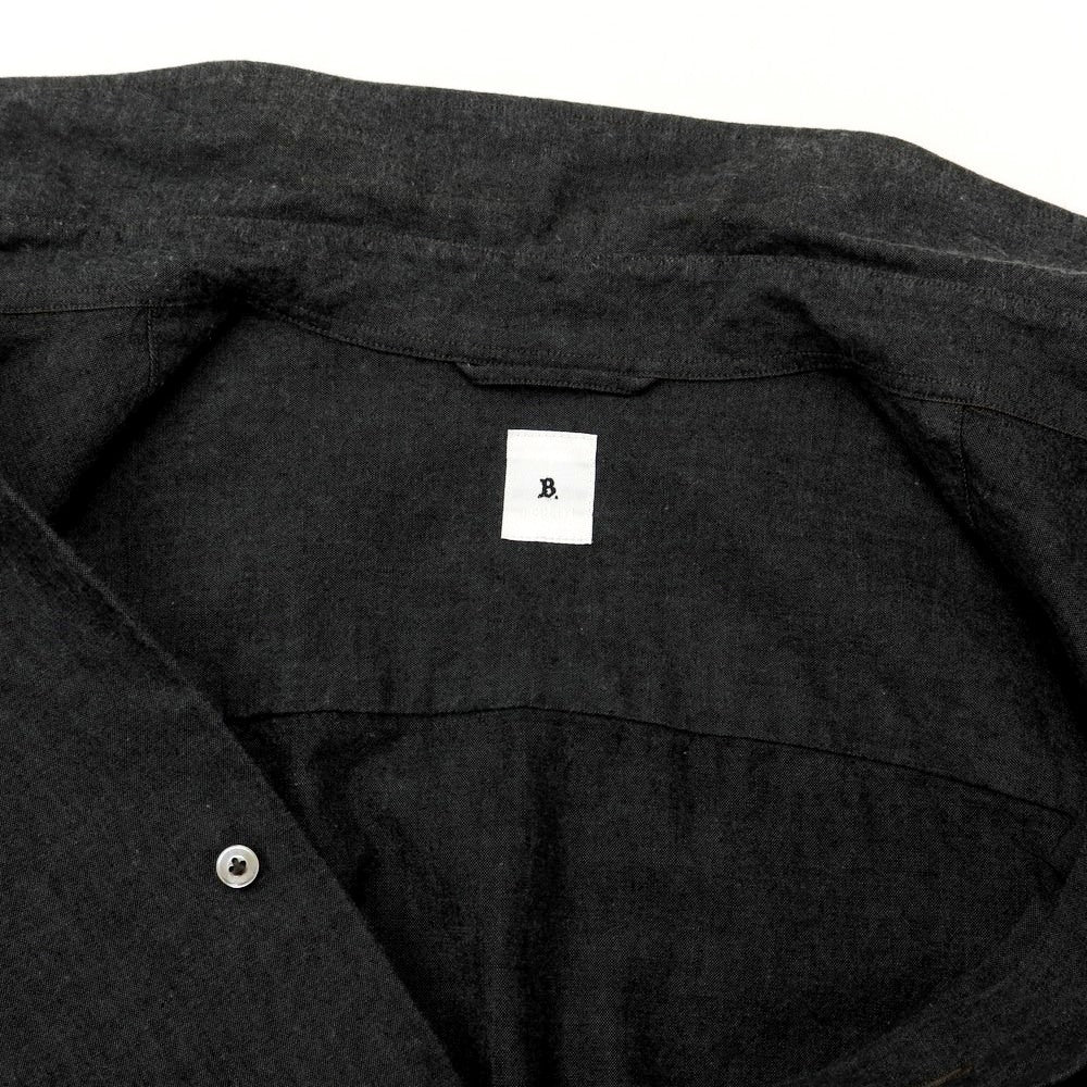 【中古】ラブ―クル LA BOUCLE コットン ワイドシルエット シャツ ダークグレー【サイズ2】【GRY】【S/S/A/W】【状態ランクC】【メンズ】【769070】