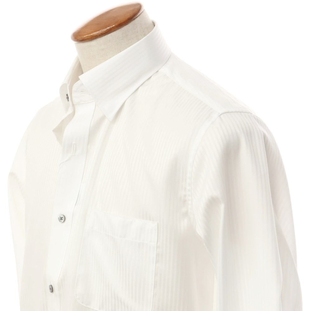 【中古】【未使用】ダーバン D’URBAN コットン スナップダウン ドレスシャツ ホワイト【サイズ40-80】【WHT】【S/S/A/W】【状態ランクS】【メンズ】【769069】