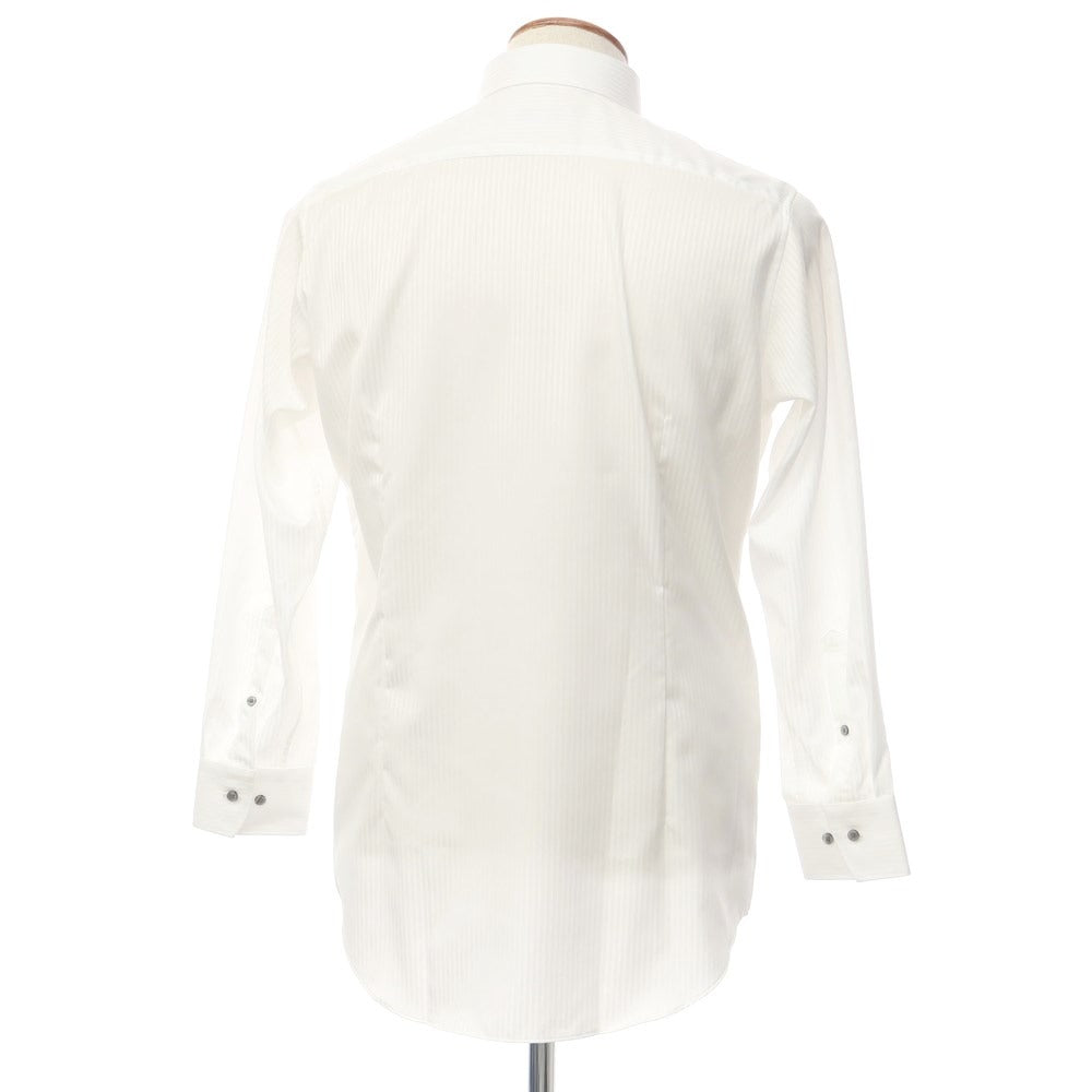 【中古】【未使用】ダーバン D’URBAN コットン スナップダウン ドレスシャツ ホワイト【サイズ40-80】【WHT】【S/S/A/W】【状態ランクS】【メンズ】【769069】