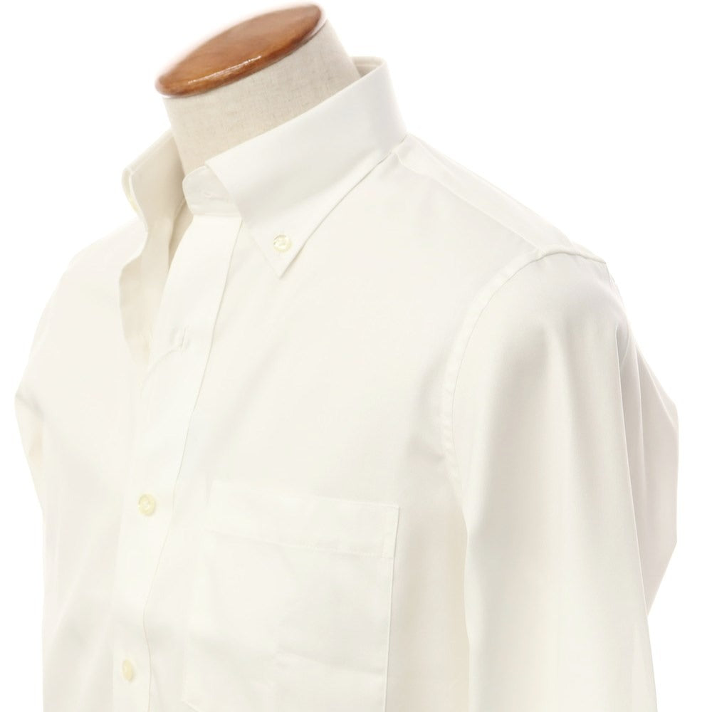 【中古】【未使用】ダーバン D’URBAN コットン ボタンダウン ドレスシャツ ホワイト【サイズ39-80】【WHT】【S/S/A/W】【状態ランクS】【メンズ】【769069】