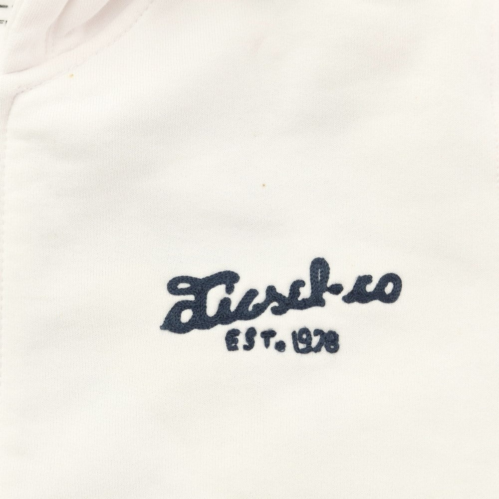 【中古】ディーゼル DIESEL コットン ジップアップ パーカー ホワイト【サイズM】【WHT】【A/W】【状態ランクC】【メンズ】【768972】