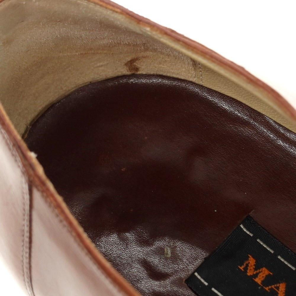 【中古】マンニーナ MANNINA ホールカット ドレスシューズ ブラウン【サイズ表記なし(6位)】【BRW】【S/S/A/W】【状態ランクB】【メンズ】【768988】