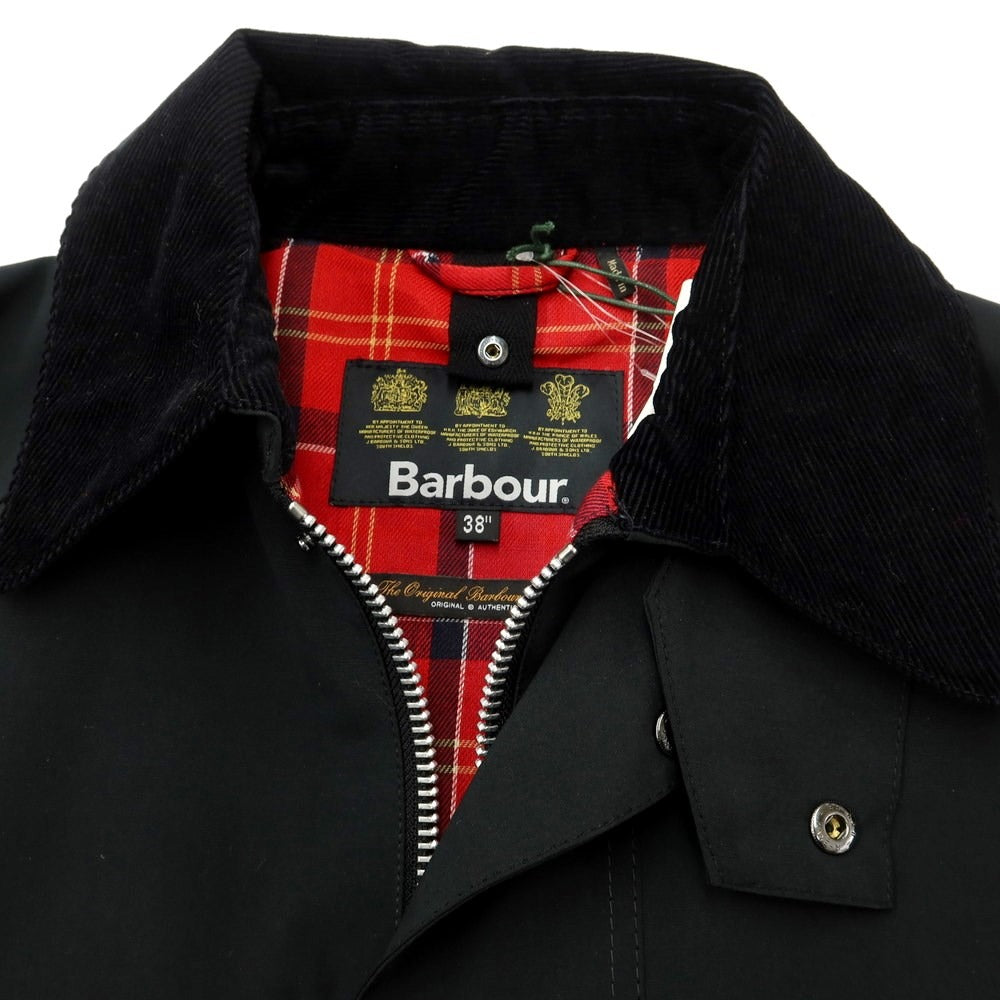 【中古】【未使用】バーブァー バブアー Barbour green label relaxing別注 BEAUFORT SL ポリエステルコットン フィールドジャケット ブラック【サイズ38】【BLK】【S/S/A/W】【状態ランクS】【メンズ】【768879】