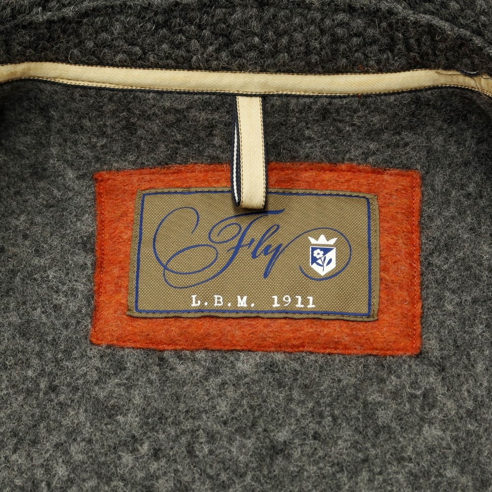 【中古】エルビーエム1911 L.B.M.1911 ウールポリエステル ニットブルゾン グレー【サイズ44】【GRY】【A/W】【状態ランクB】【メンズ】【768878】
