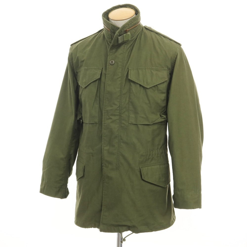 【中古】ミリタリー MILITARY コットン系 フィールドジャケット ブルゾン オリーブ【サイズXS】【GRN】【S/S/A/W】【状態ランクB】【メンズ】【768878】