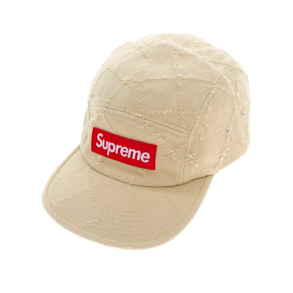 中古】シュプリーム Supreme 2023年秋冬 Punched Denim Camp Cap