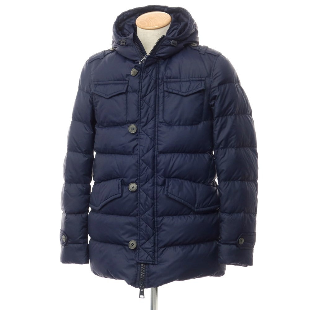 【中古】ヘルノ Herno ナイロン ダウンジャケット ネイビー【サイズ44】【NVY】【A/W】【状態ランクC】【メンズ】【768796 ...