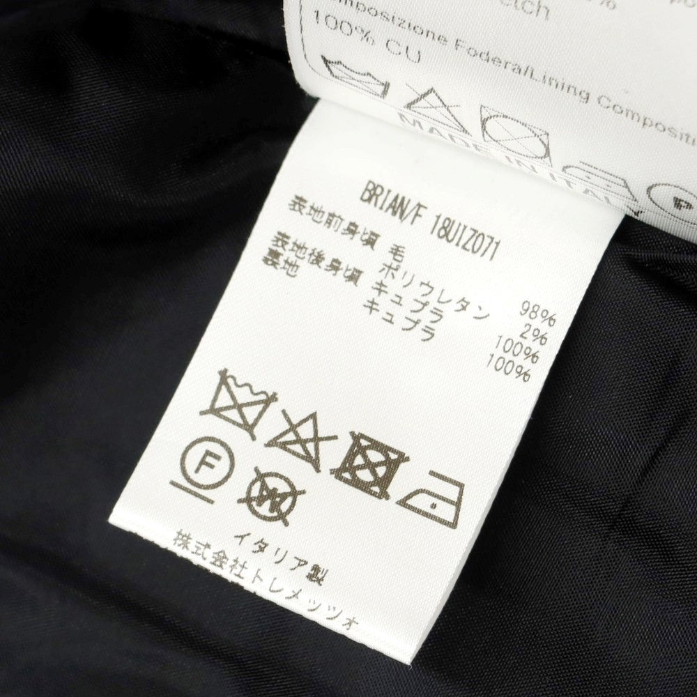 【中古】タリアトーレ TAGLIATORE ストレッチウール ジレベスト ダークグレー【 44 】【 状態ランクB 】【 メンズ 】