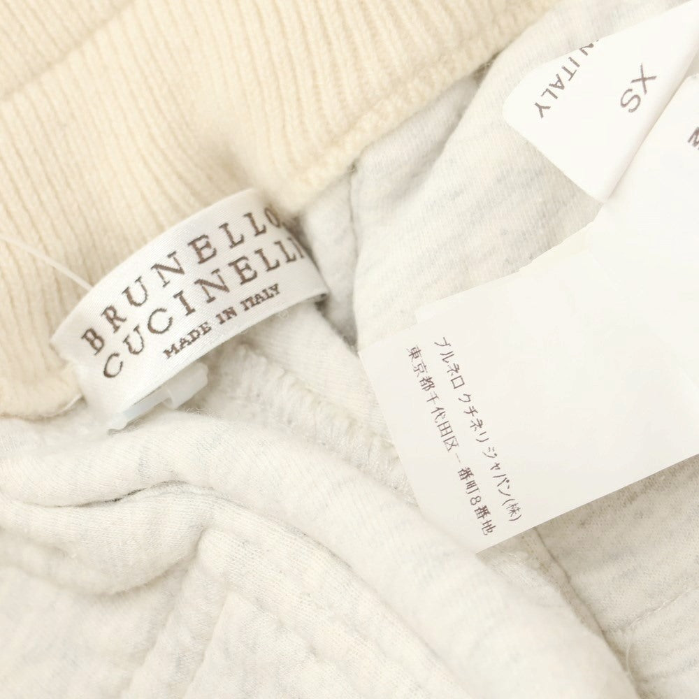 【中古】ブルネロクチネリ Brunello Cucinelli カシミヤコットン ジャージーパンツ ベージュ【サイズXS】【BEI】【A/W】【状態ランクC】【メンズ】【768875】