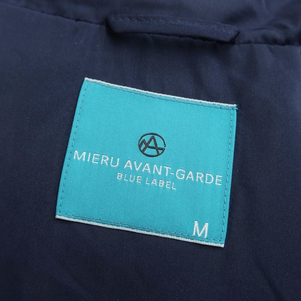 【中古】ミエルアヴァンギャルド MIERU AVANT-GARDE ポリエステル ダウンジャケット ブルゾン ネイビー【サイズM】【NVY】【A/W】【状態ランクB】【メンズ】【768870】