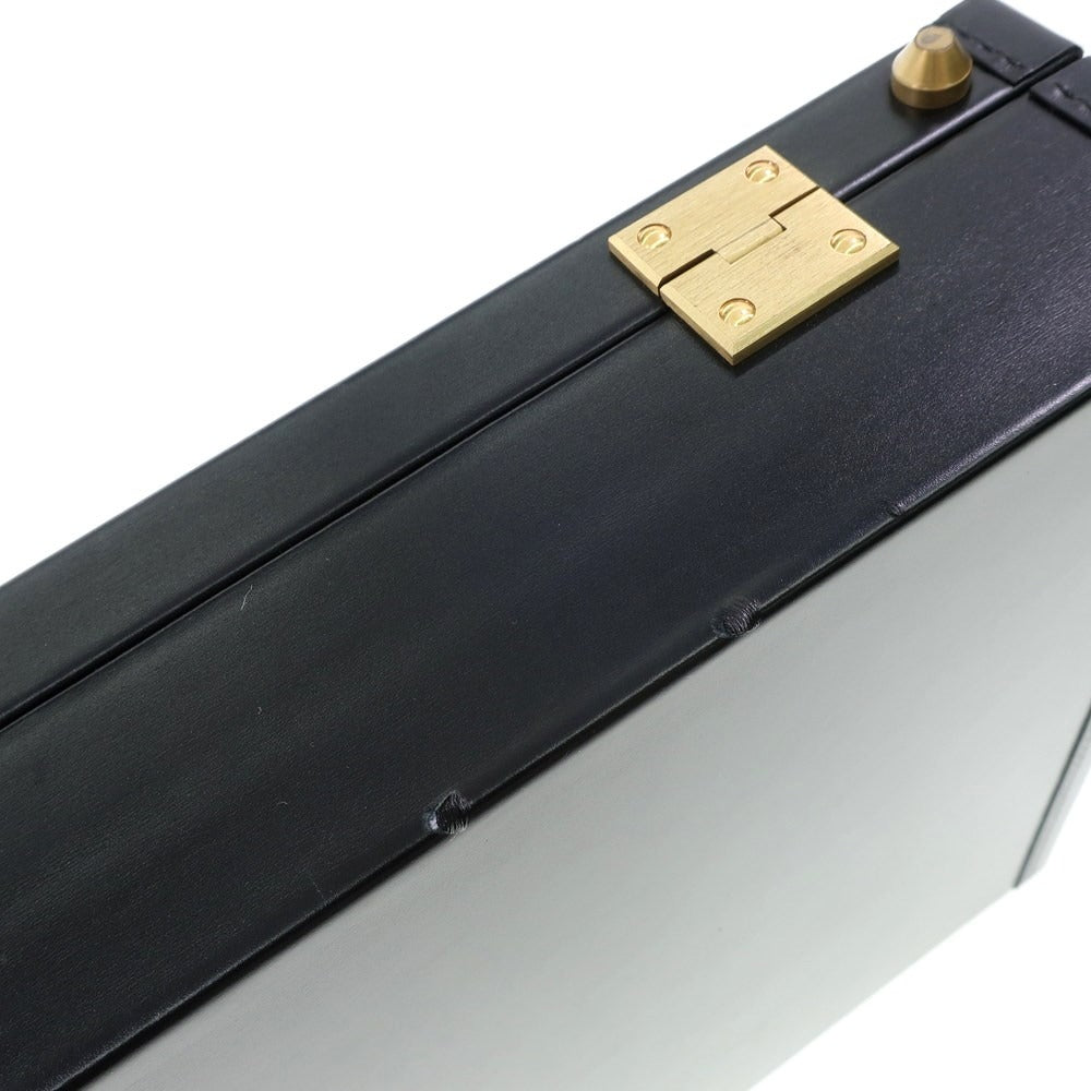 【中古】匠乃固鞄 たくみのトランク Takumi no trunk オーダーメイド レザー アタッシュケース ブラック【 状態ランクB 】【 メンズ 】