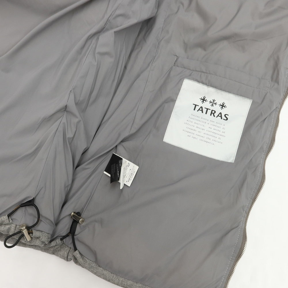 【中古】タトラス TATRAS ウールカシミヤ ダウンジャケット ブルゾン グレー【サイズ4】【GRY】【A/W】【状態ランクB】【メンズ】【768870】