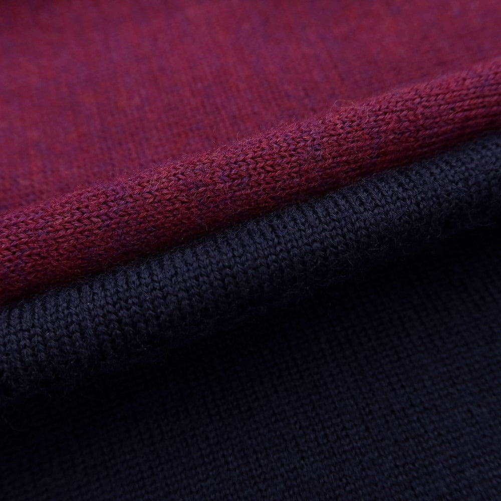 【中古】ヴィヴィアンウエストウッドマン Vivienne WestwoodMAN ウール クルーネック プルオーバーニット ネイビーxパープル【サイズ44】【NVY】【A/W】【状態ランクB】【メンズ】【768885】