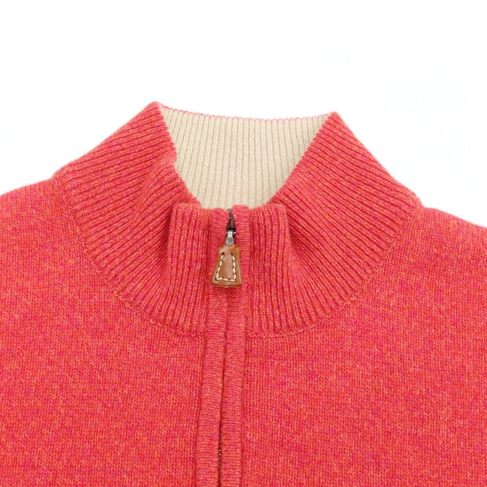 【中古】ファルコネリ Falconeri ウール ハーフジップ プルオーバーニット レッド【サイズ50】【RED】【A/W】【状態ランクC】【メンズ】【768885】