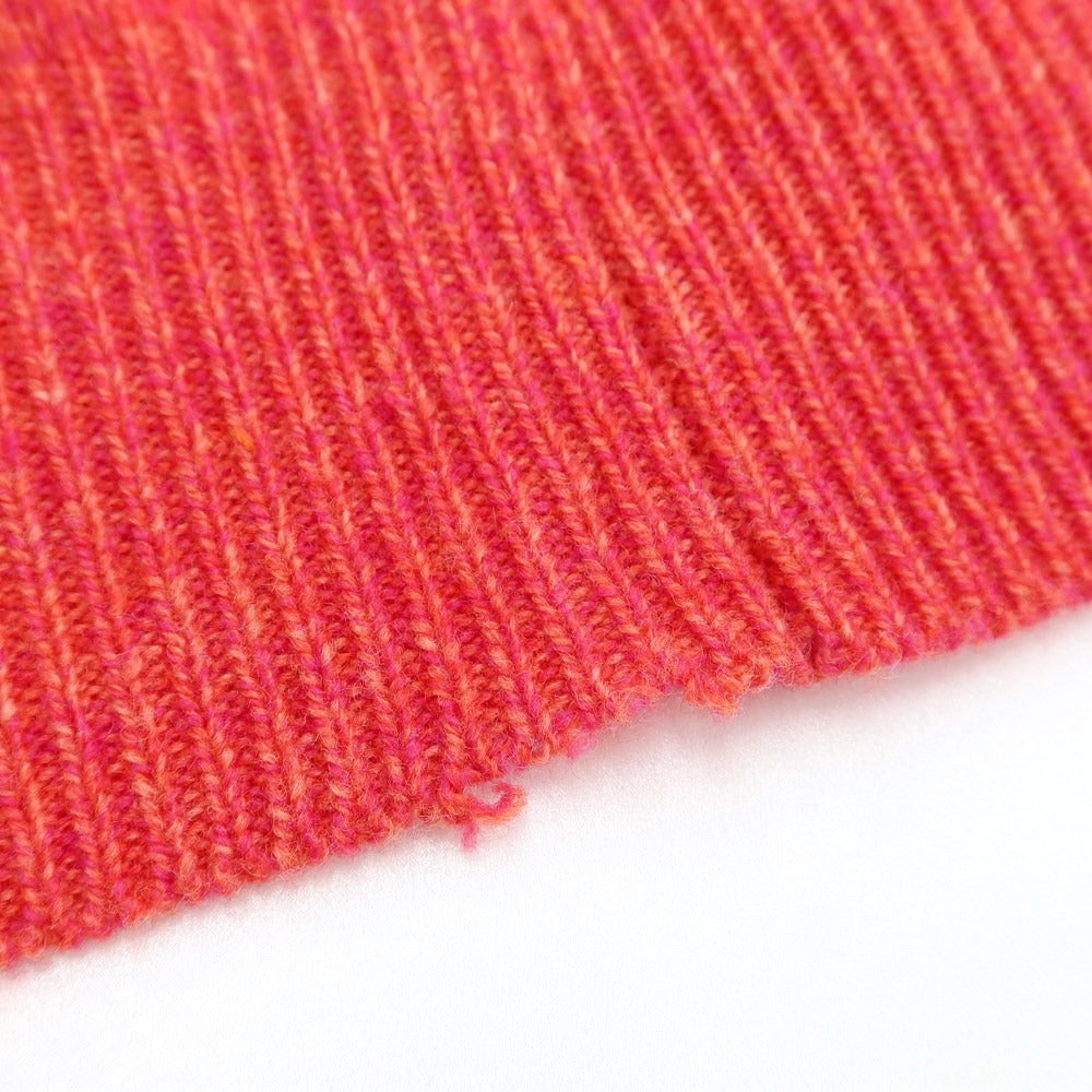 【中古】ファルコネリ Falconeri ウール ハーフジップ プルオーバーニット レッド【サイズ50】【RED】【A/W】【状態ランクC】【メンズ】【768885】