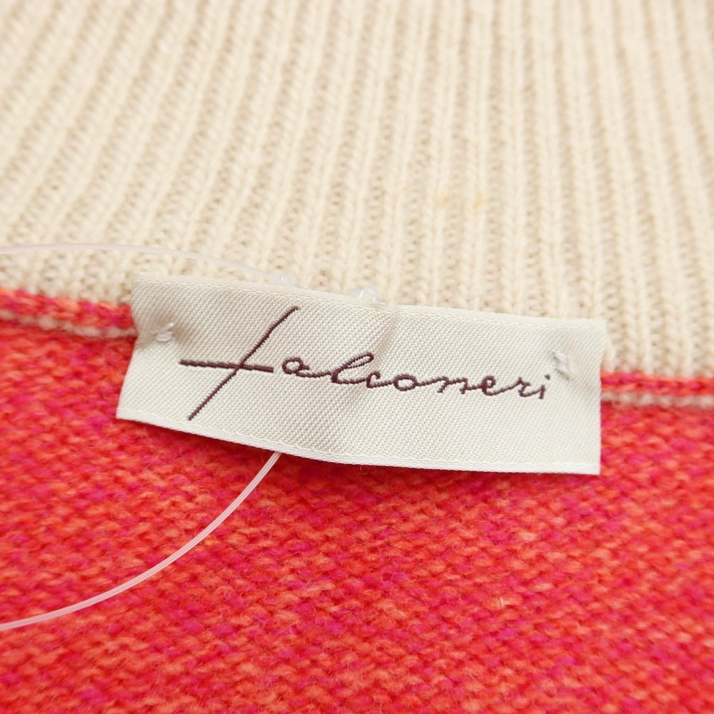 【中古】ファルコネリ Falconeri ウール ハーフジップ プルオーバーニット レッド【サイズ50】【RED】【A/W】【状態ランクC】【メンズ】【768885】