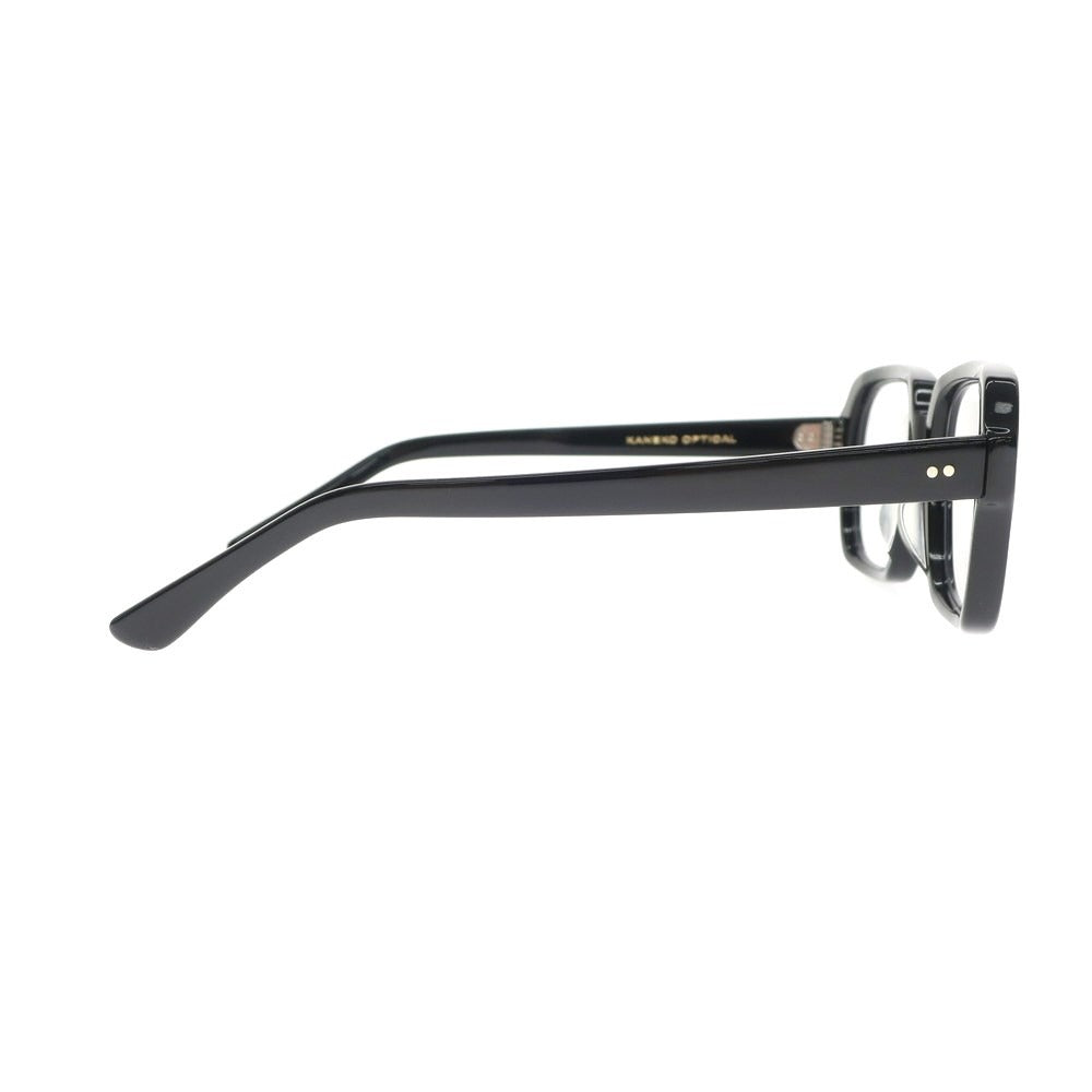 【中古】カネコオプティカル KANEKO OPTICAL URBAN RESEARCH コラボ セルフレーム メガネ ブラック【BLK】【S/S/A/W】【状態ランクB】【メンズ】【768886】