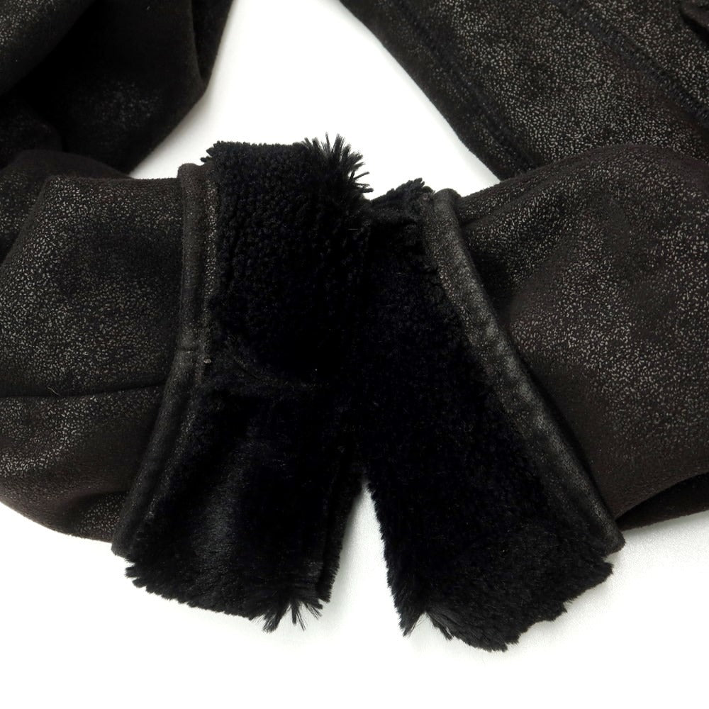 【中古】アルマーニ コレッツォーニ ARMANI COLLEZIONI ポリエステル 内ボア フーデッドコート ブラック【サイズ48】【BLK】【A/W】【状態ランクB】【メンズ】【768791】