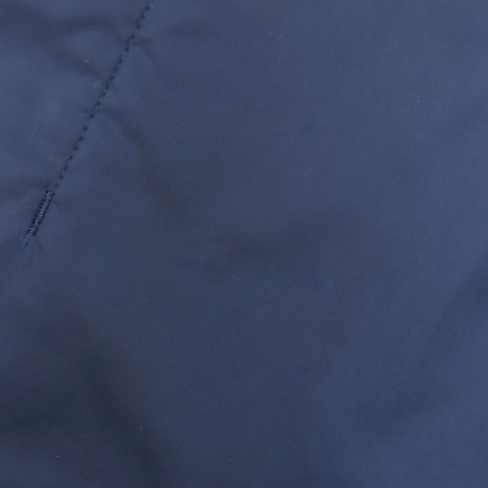 【中古】フランコ プリンツィバリー FRANCO PRINZIVALLI ポリエステル ステンカラーコート ネイビーブルー【 44 】【 状態ランクB 】【 メンズ 】