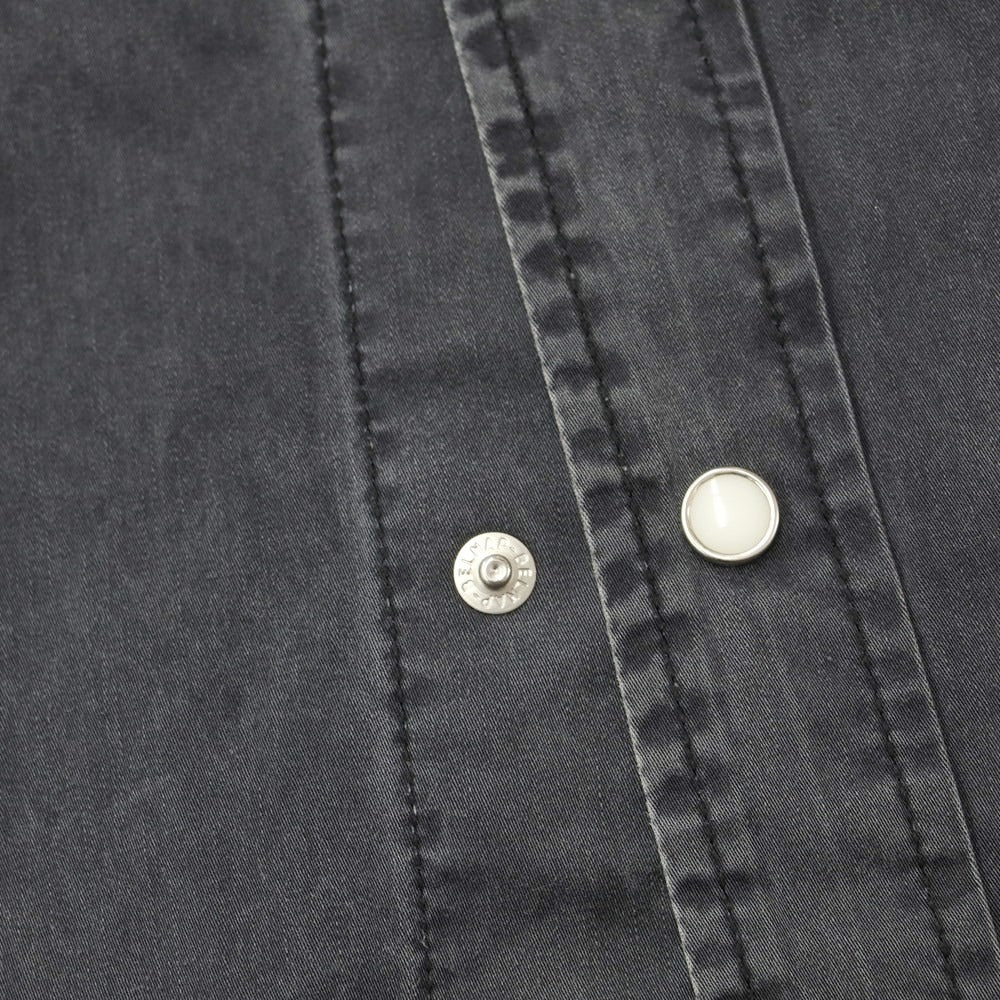 【中古】レミレリーフ REMI RELIEF コットン ウエスタンシャツ グレー【サイズM】【GRY】【S/S/A/W】【状態ランクC】【メンズ】【768795】