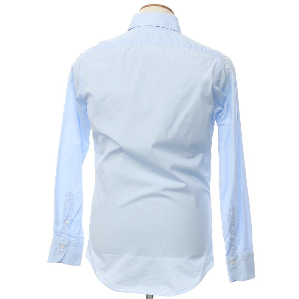 【中古】フィナモレ Finamore ブロードコットン ドレスシャツ ライトブルー【サイズ39】【BLU】【S/S/A/W】【状態ランクC】【メンズ】【768795】