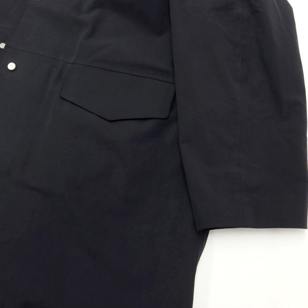 【中古】イエティ Yeti ナイロン オーバーサイズ フーデッドコート ネイビー【サイズL】【NVY】【S/S/A/W】【状態ランクC】【メンズ】【759892】