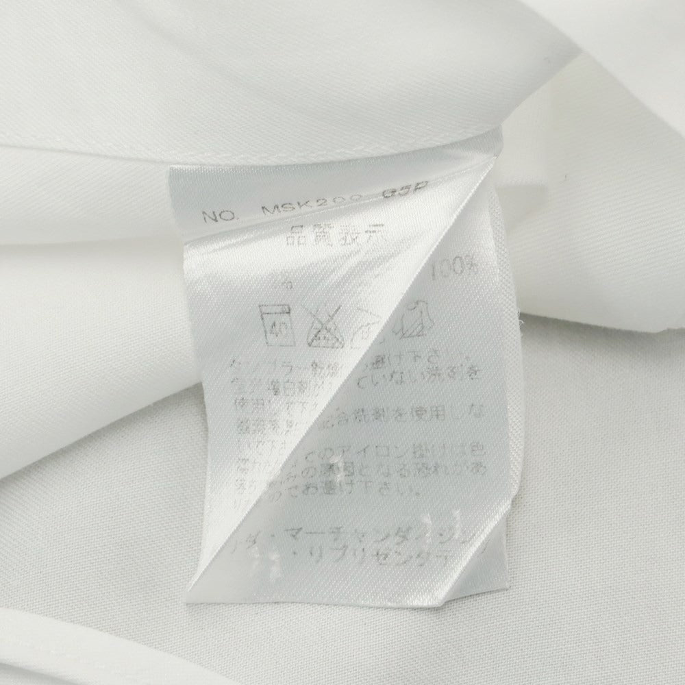 【中古】メイカーズシャツ カマクラ Makers Shirt 鎌倉 コットン セミワイドカラー ドレスシャツ ホワイト【サイズ39】【WHT】【S/S/A/W】【状態ランクC】【メンズ】【768793】