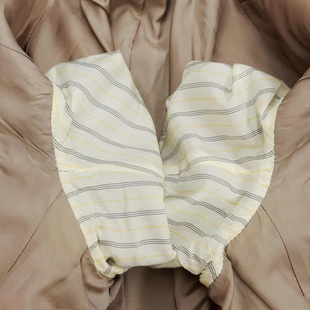 【中古】セント アンドリュース St.Andrews チェック ウール ダブルスーツ ブラウンxオレンジ【 48 】【 状態ランクD 】【 メンズ 】