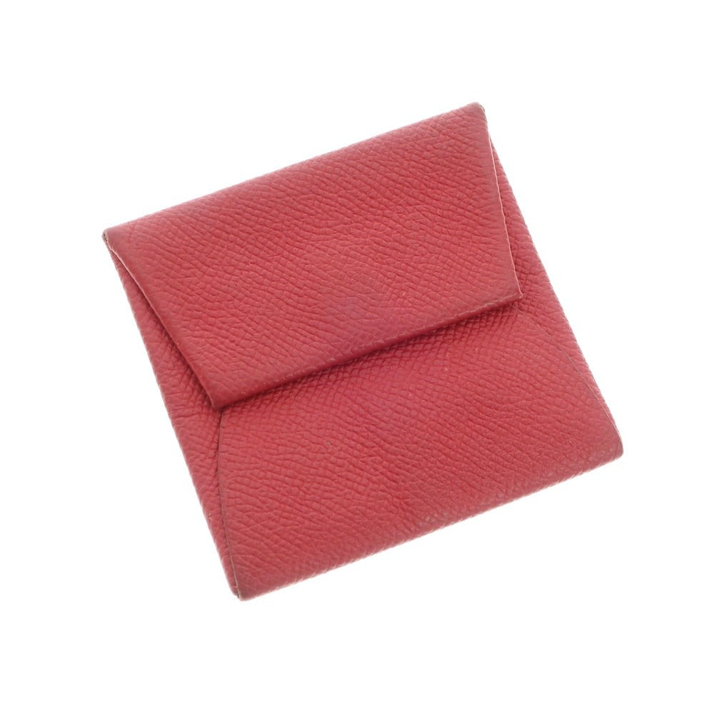 【中古】エルメス HERMES 型押しレザー コインケース レッド【RED】【S/S/A/W】【状態ランクC】【ユニセックス】【768775