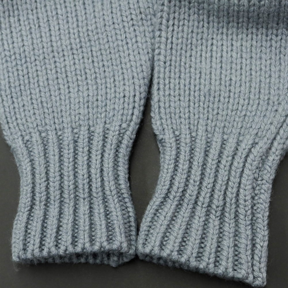 【中古】クーキー ズー KOOKY ZOO 2023年秋冬 JUVENILE KNIT BLOUSON ローゲージウール ニットブルゾン ライトダスティブルー【 1 】【 状態ランクB 】【 メンズ 】