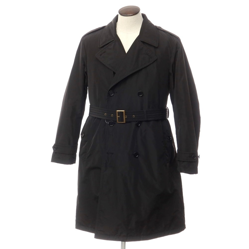 【中古】リンペルメアビレ l’impermeabile ポリエステル 中綿 ダブルブレストコート ブラック【サイズ50】【BLK】【A/W】【状態ランクA】【メンズ】【759889】