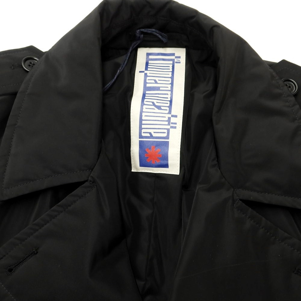 【中古】リンペルメアビレ l’impermeabile ポリエステル 中綿 ダブルブレストコート ブラック【サイズ50】【BLK】【A/W】【状態ランクA】【メンズ】【759889】
