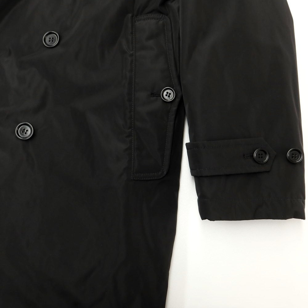 【中古】リンペルメアビレ l’impermeabile ポリエステル 中綿 ダブルブレストコート ブラック【サイズ50】【BLK】【A/W】【状態ランクA】【メンズ】【759889】