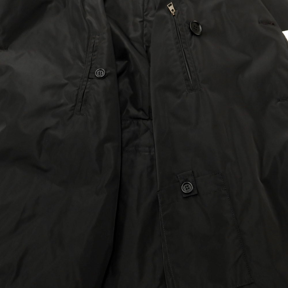 【中古】リンペルメアビレ l’impermeabile ポリエステル 中綿 ダブルブレストコート ブラック【サイズ50】【BLK】【A/W】【状態ランクA】【メンズ】【759889】