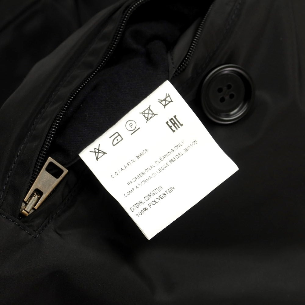 【中古】リンペルメアビレ l’impermeabile ポリエステル 中綿 ダブルブレストコート ブラック【サイズ50】【BLK】【A/W】【状態ランクA】【メンズ】【759889】