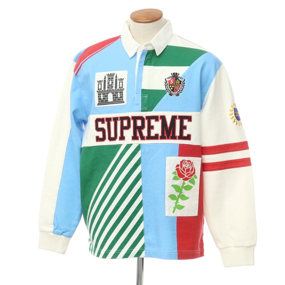 Supreme s s rugby shirt Mサイズ - ウェア