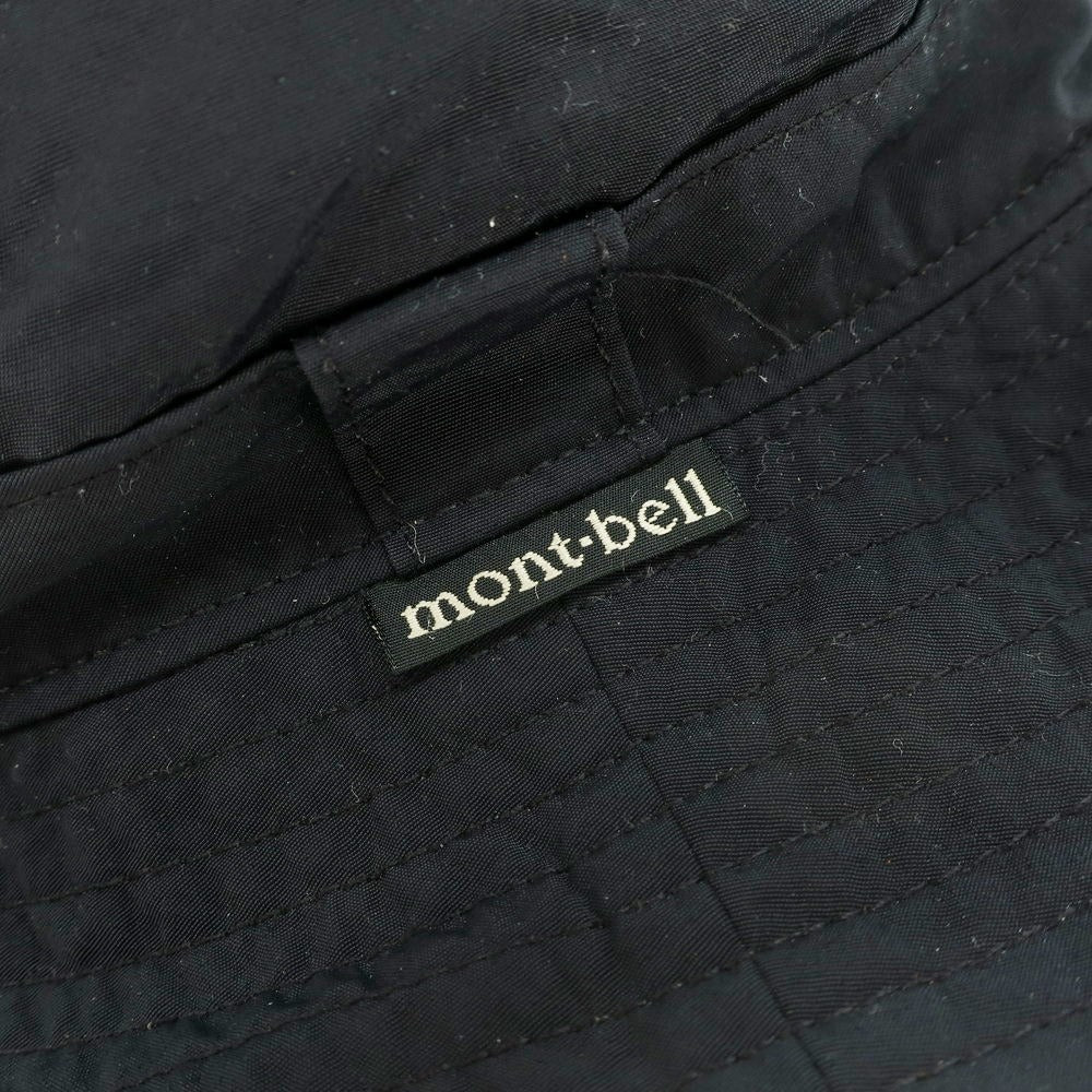 【中古】モンベル mont-bell ナイロン バケットハット 帽子 ブラック【サイズL】【BLK】【S/S/A/W】【状態ランクB】【メンズ】【768780】