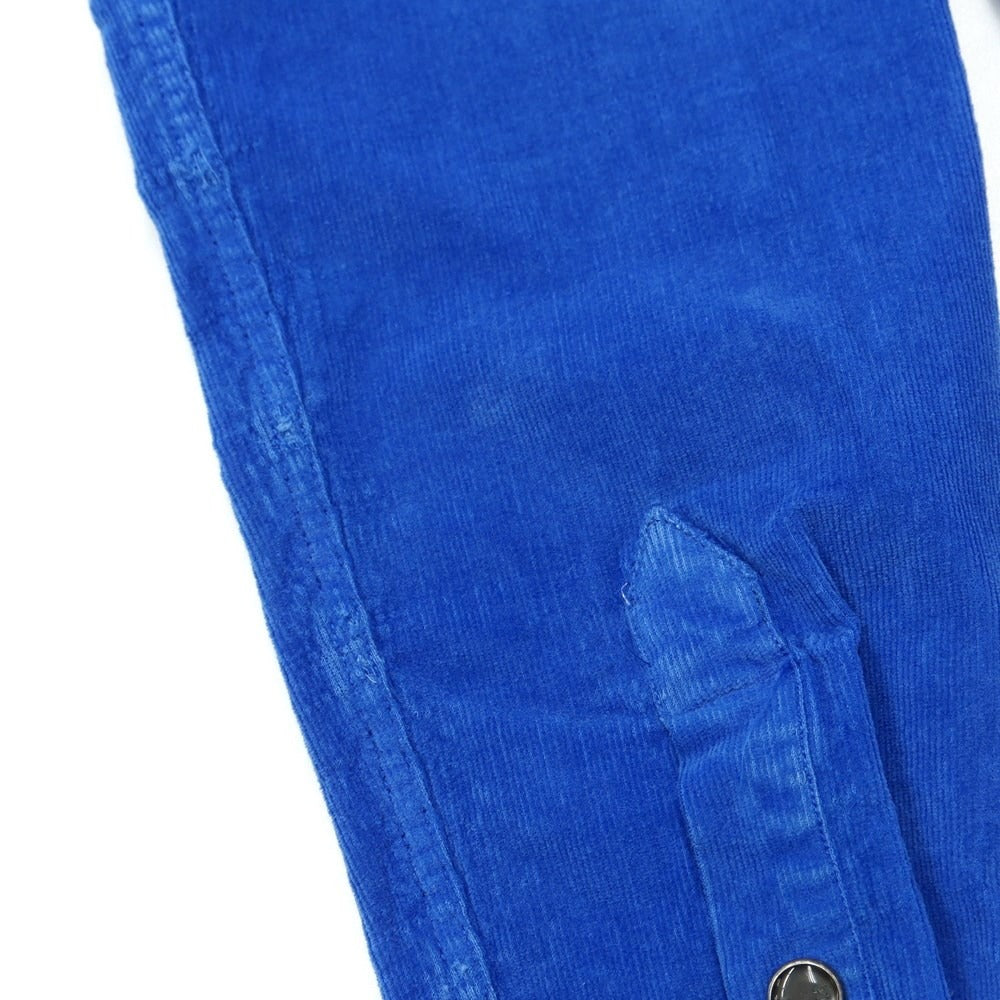 【新品アウトレット】ピーティートリノ PT TORINO コットン コーデュロイ ウエスタンシャツ
ブルー【サイズ38】【BLU】【A/W】【状態ランクN-】【メンズ】
【759894】