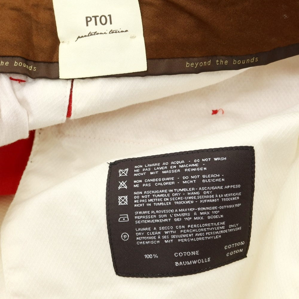 【中古】ピーティートリノ PT TORINO コットン ベロア カジュアルスラックスパンツ
レッド【サイズ48】【RED】【A/W】【状態ランクB】【メンズ】
【768774】