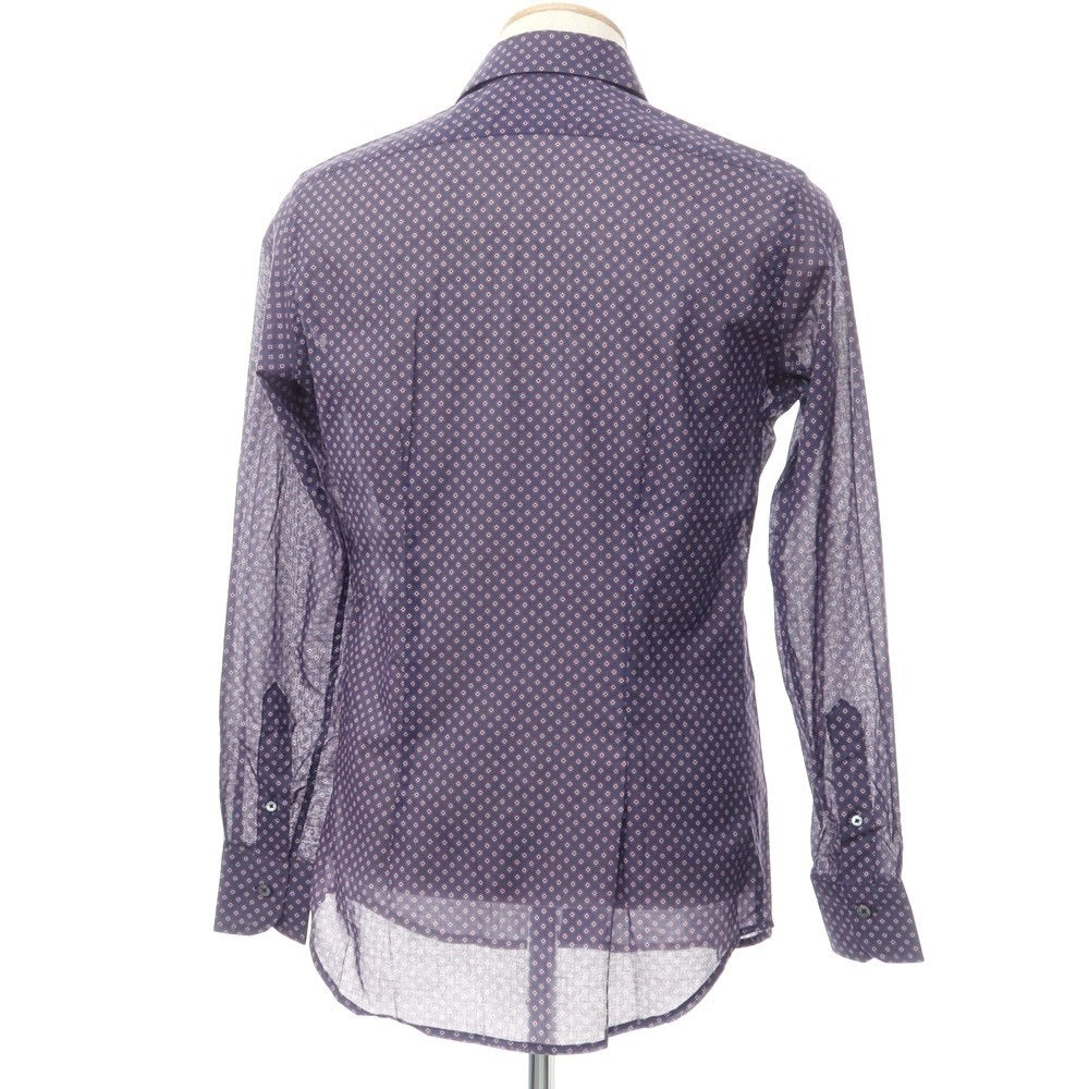 【新品】バグッタ Bagutta コットン ワイドカラー カジュアルシャツ
ネイビーxダークレッド【サイズ38】【NVY】【S/S/A/W】【状態ランクN】【メンズ】
【759780】