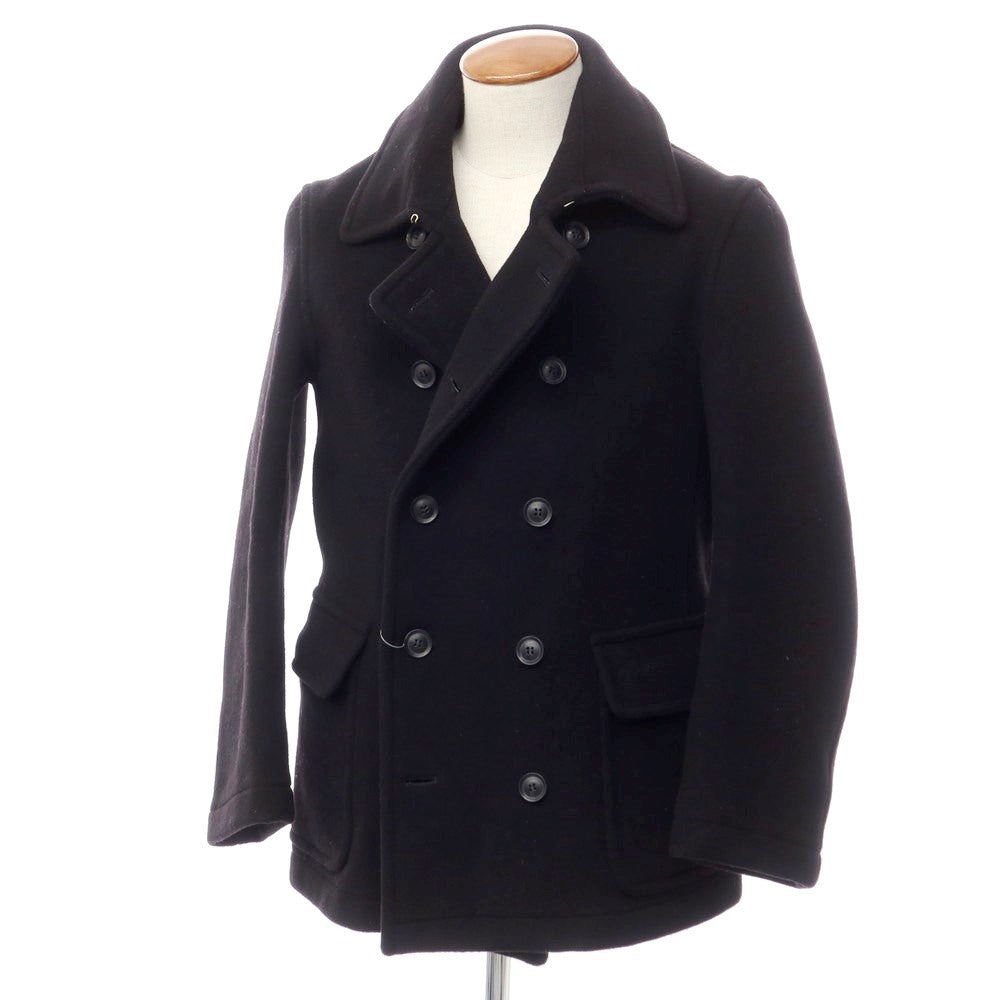 Used London Tradition Wool Peacoat Black 38 Condition Rank B