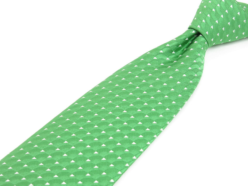 [New] Altea 3-fold silk tie, green [GRN] [S/S/A/W] [Condition rank N] [Men&