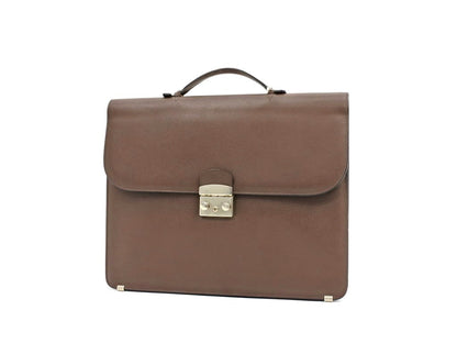 [Used] Andrea DAMICO Briefcase Brown [Condition Rank C] [Men&