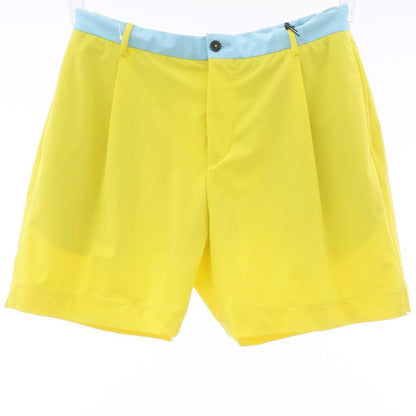 [New Outlet] PT01 Polyester Swim Shorts Swimwear KULT DELTA Yellow x Light Blue [Size 46] [YEL] [S/S] [Condition Rank N-] [Men&