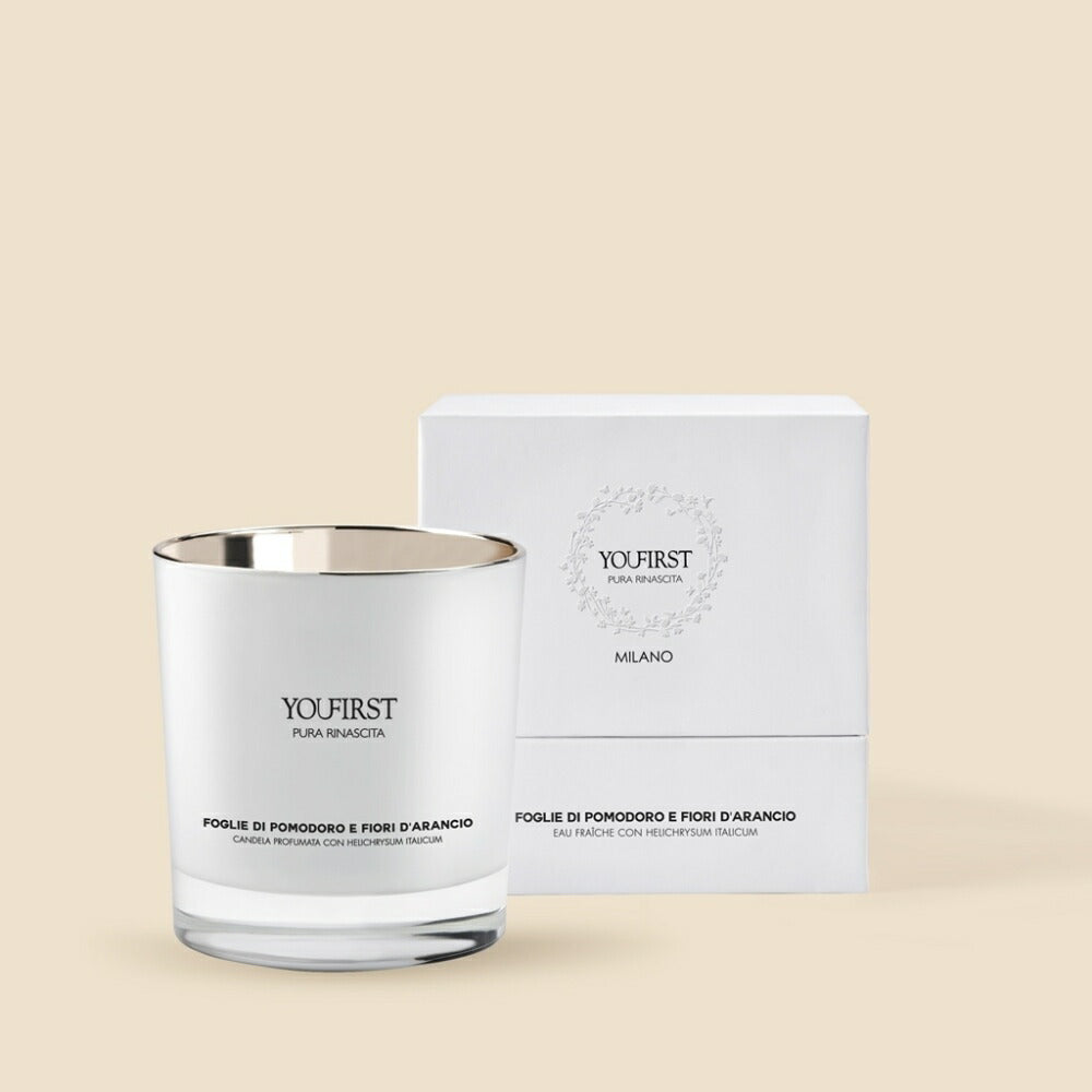 【新品】ユーファースト YOUFIRST アロマキャンドル  SCENTED CANDLE TOMATE BLANCHE 250g【S/S/A/W】【状態ランクN】【メンズ】【19999-955829】