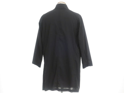 [Used] CUSTOM CULTURE Polyester Hidden Front Spring Coat Black [Size 2] [BLK] [S/S] [Condition Rank A] [Men&