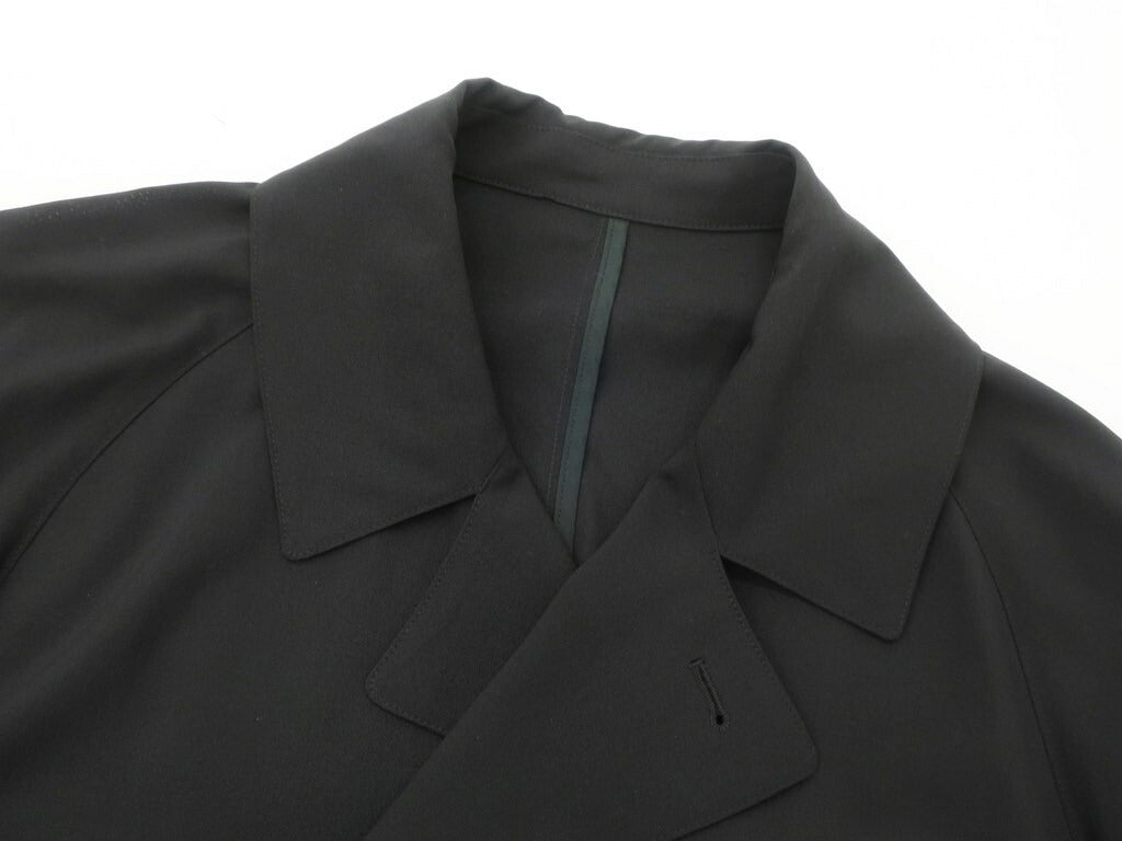 [Used] CUSTOM CULTURE Polyester Hidden Front Spring Coat Black [Size 2] [BLK] [S/S] [Condition Rank A] [Men&