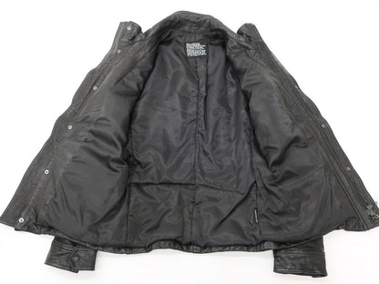 [Used] Nano Universe Goatskin Padded Leather Blouson Black [Size S] [BLK] [A/W] [Condition Rank B] ​​[Men&